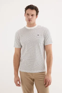 T-shirt de riscas