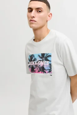 T-shirt em algodão estampada