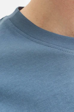 T-shirt em algodão estampada