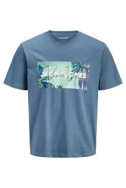 T-shirt em algodão estampada