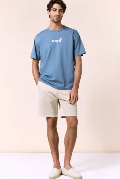 T-shirt gráfica lavada