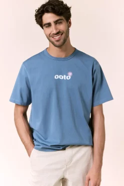T-shirt gráfica lavada