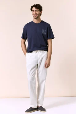 T-shirt gráfica lavada