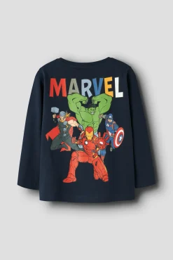 T-shirt Heroes manga comprida