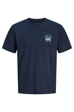 T-shirt loose fit em algodão