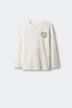T-shirt manga comprida Tigre Ramen criança