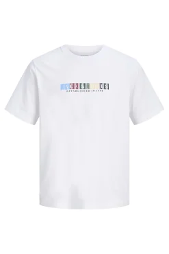 T-shirt manga curta em algodão