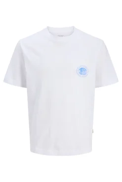 T-shirt manga curta em algodão
