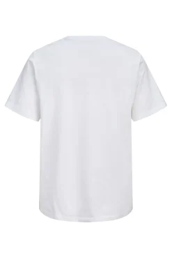 T-shirt manga curta em algodão