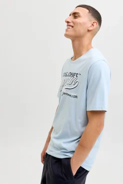 T-shirt manga curta logo