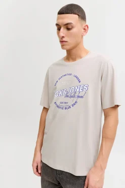 T-shirt manga curta logo