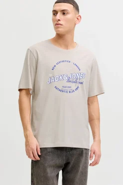 T-shirt manga curta logo