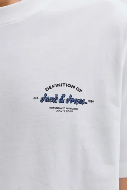 T-shirt manga curta logo