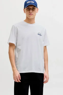 T-shirt manga curta logo