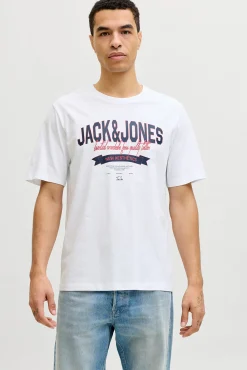 T-shirt manga curta logo