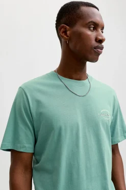 T-shirt manga curta logo