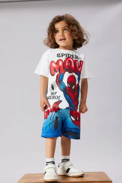 T-shirt manga curta Spiderman