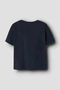 T-shirt manga curta Stitch para menino