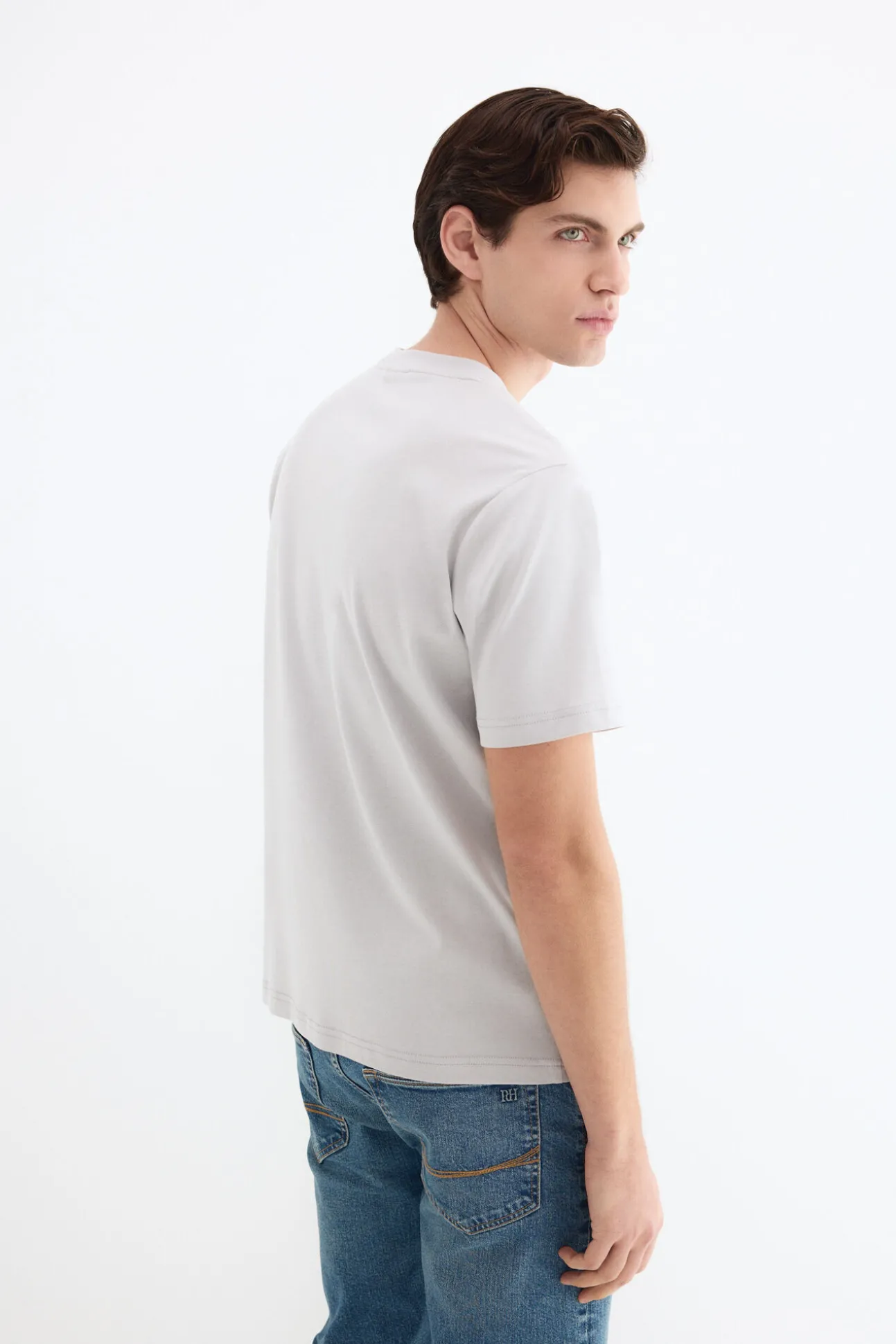 T-shirt mercerizada