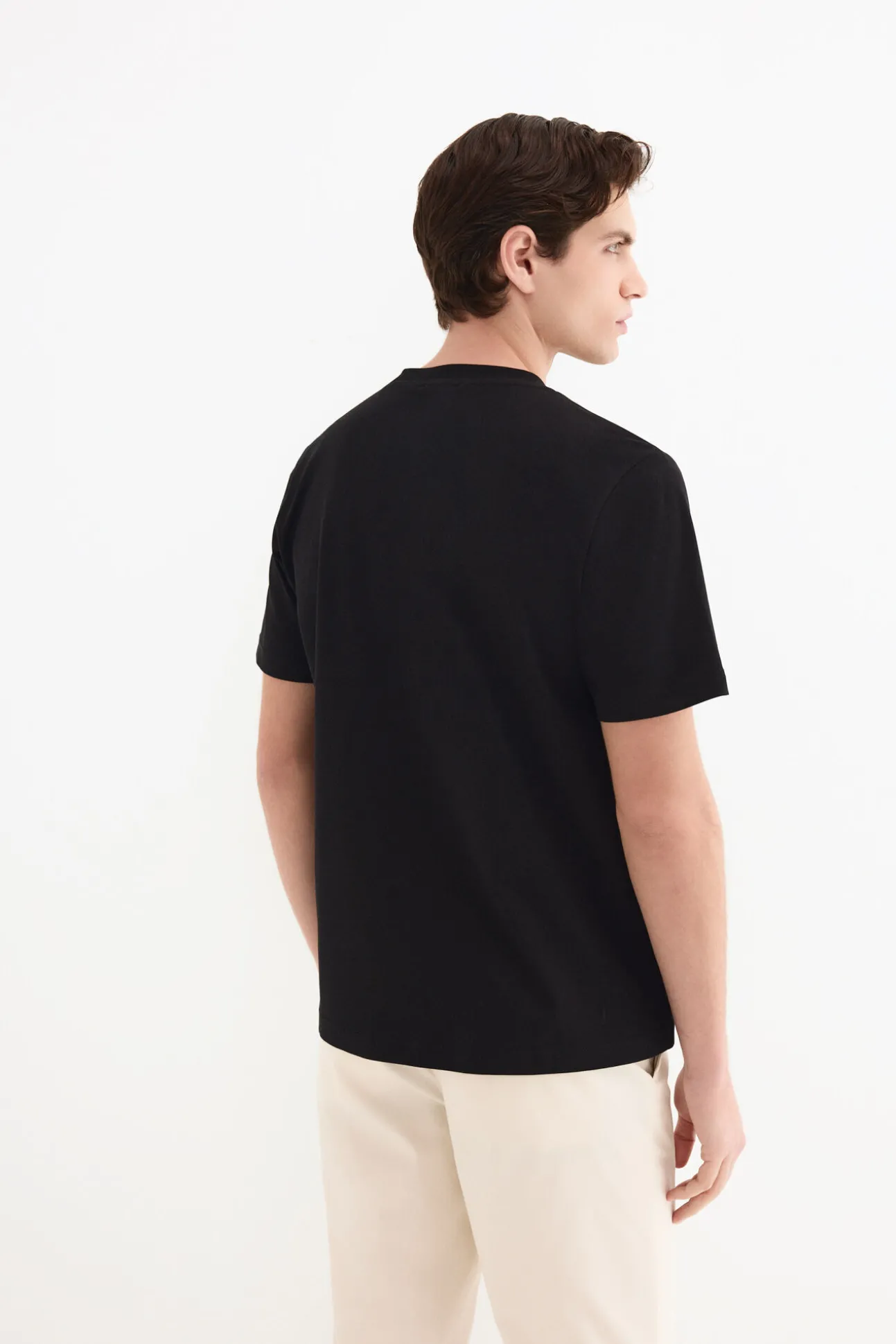 T-shirt mercerizada