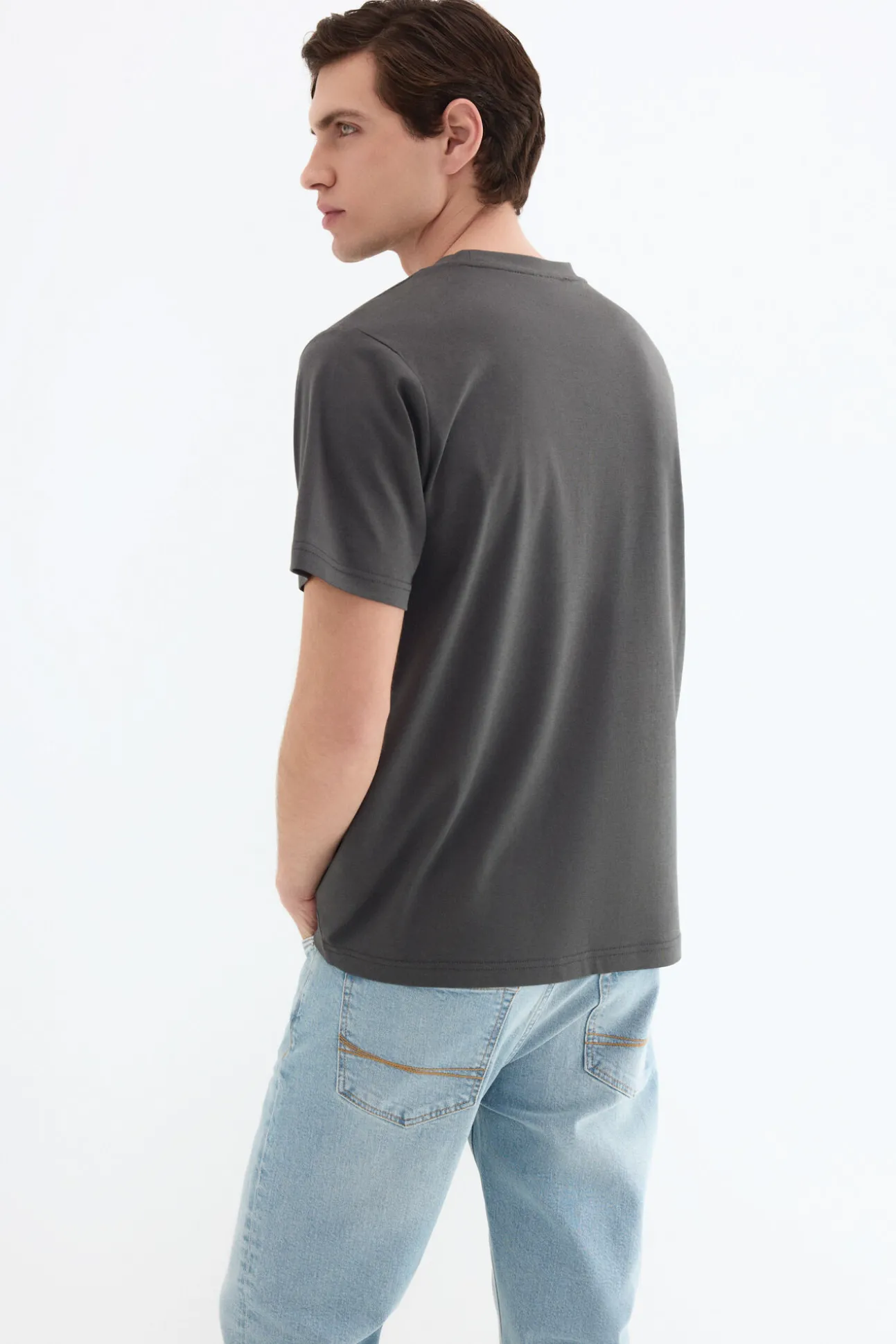 T-shirt mercerizada