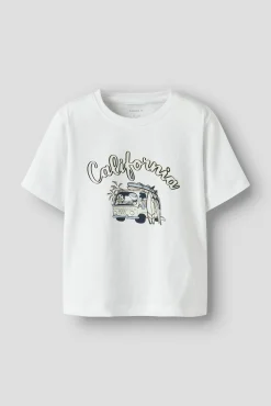 T-shirt mágica para menino manga curta