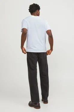 T-shirt regular bordada