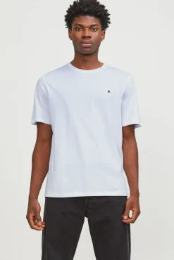 T-shirt regular bordada