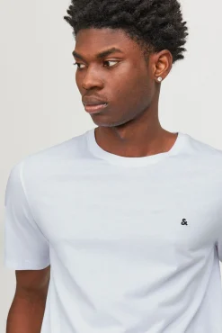 T-shirt regular bordada