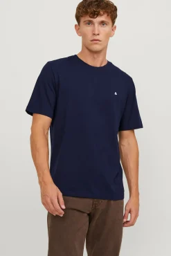T-shirt regular bordada