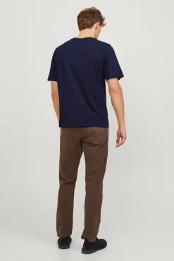 T-shirt regular bordada