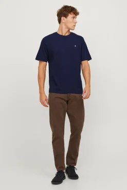 T-shirt regular bordada