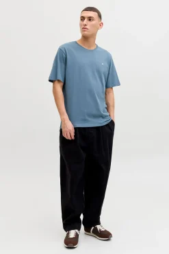 T-shirt regular bordada