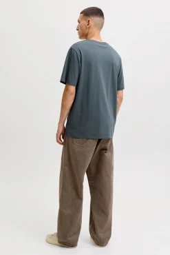 T-shirt regular bordada