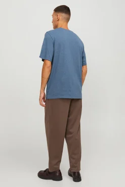 T-shirt regular bordada