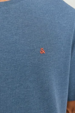 T-shirt regular bordada