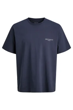T-shirt regular com estampado nas costas