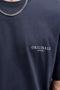 T-shirt regular com estampado nas costas