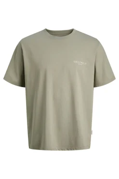 T-shirt regular com estampado nas costas