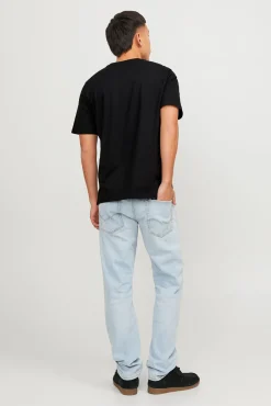 T-shirt regular com logo