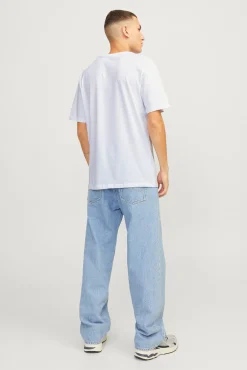 T-shirt regular com logo