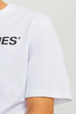 T-shirt regular com logo