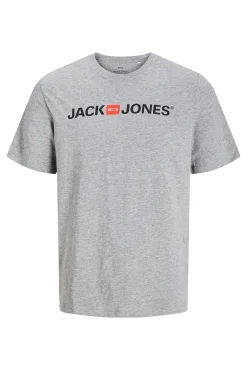 T-shirt regular com logo