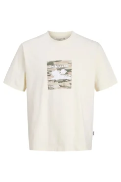 T-shirt regular fit em algodão