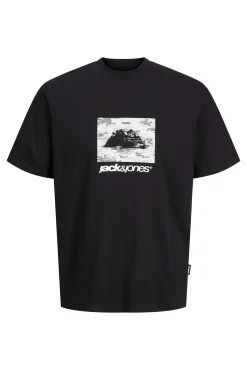T-shirt regular fit em algodão