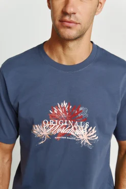T-shirt regular fit estampada