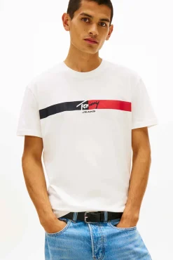 T-shirt regular manga curta