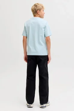 T-shirt relaxada logo