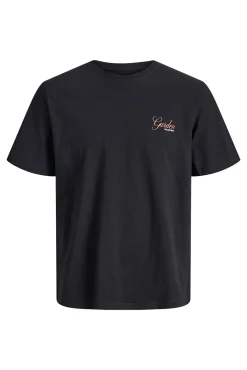 T-shirt relaxed com estampado nas costas