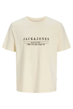 T-shirt relaxed em algodão